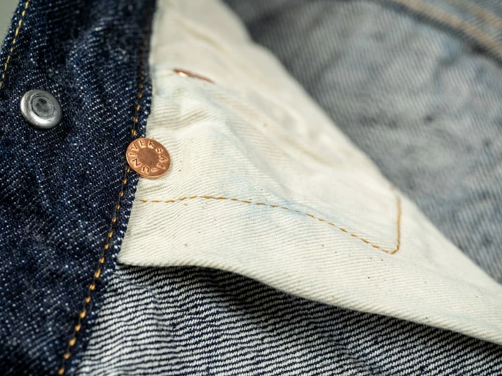 TCB Two Cat's Waist Overall Natural Indigo 35 TCB Two Cat's Waist Overall Natural Indigo