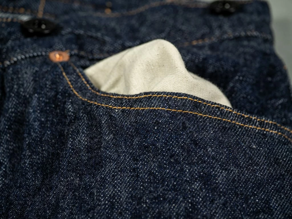 TCB Two Cat's Waist Overall Natural Indigo 32 TCB Two Cat's Waist Overall Natural Indigo