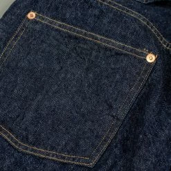 TCB Two Cat's Waist Overall Natural Indigo 55 TCB Two Cat's Waist Overall Natural Indigo
