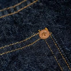 TCB Two Cat's Waist Overall Natural Indigo 68 TCB Two Cat's Waist Overall Natural Indigo