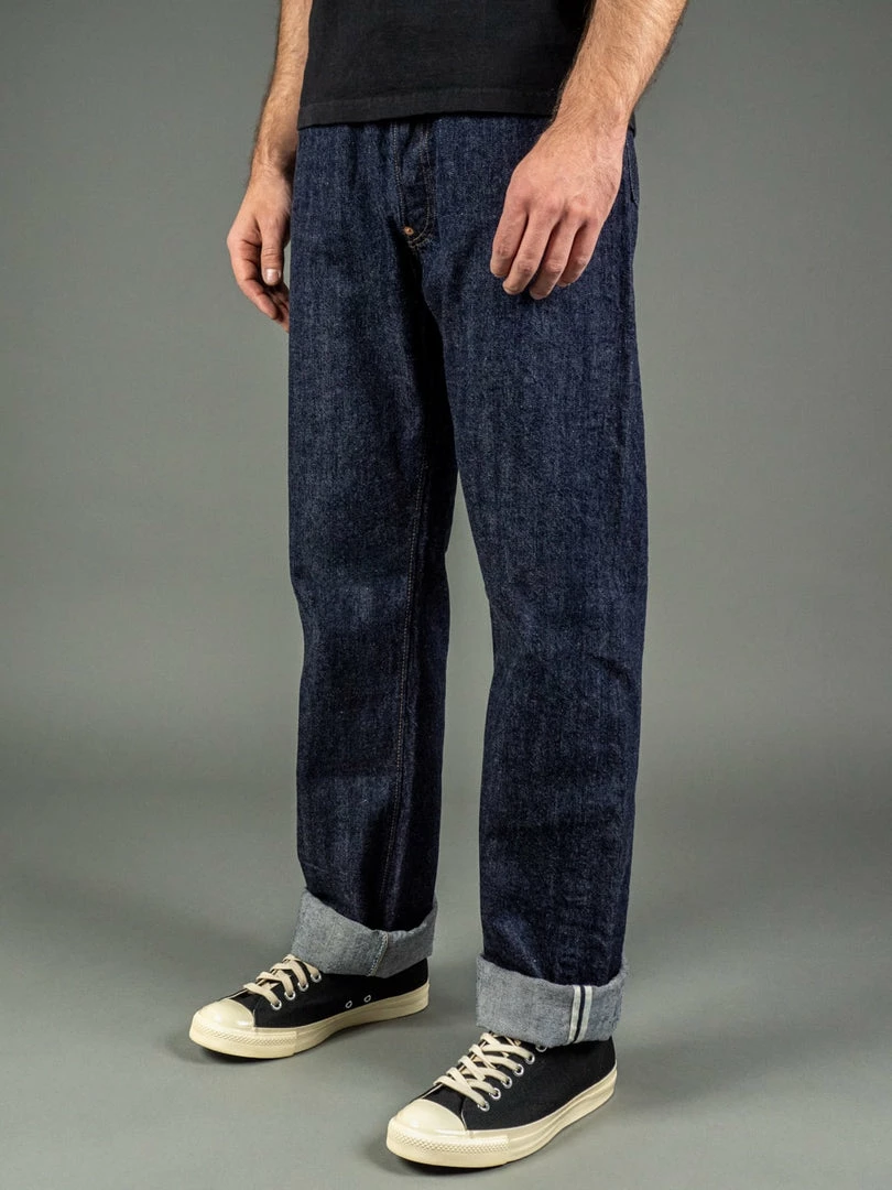 TCB Two Cat's Waist Overall Natural Indigo 5 TCB Two Cat's Waist Overall Natural Indigo