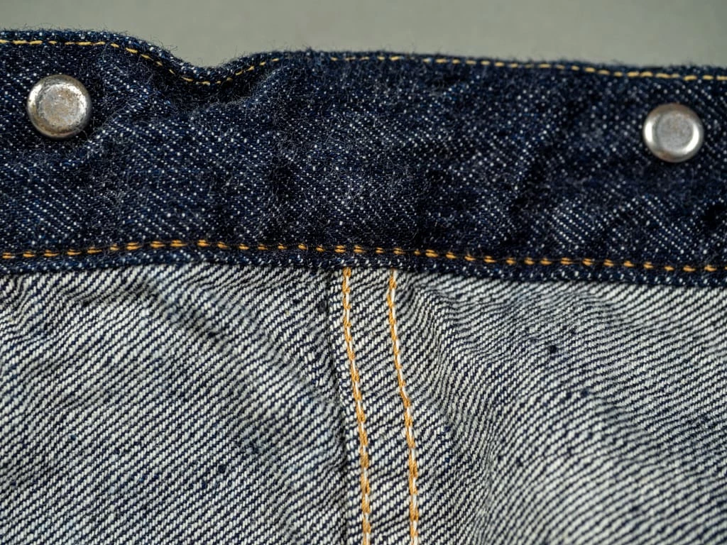 TCB Two Cat's Waist Overall Natural Indigo 31 TCB Two Cat's Waist Overall Natural Indigo