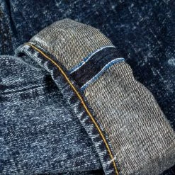 Tanuki NAWHT Natural Acid Wash High Tapered Jeans