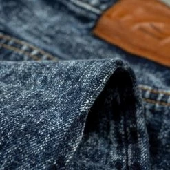 Tanuki NAWHT Natural Acid Wash High Tapered Jeans