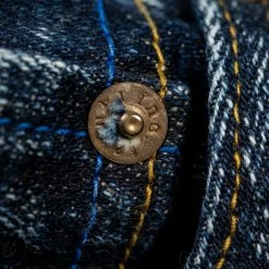 Tanuki NAWHT Natural Acid Wash High Tapered Jeans