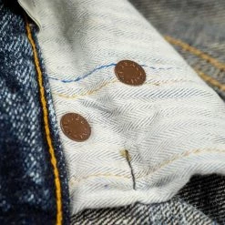 Tanuki NAWHT Natural Acid Wash High Tapered Jeans