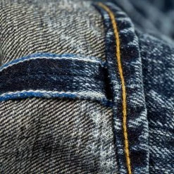 Tanuki NAWHT Natural Acid Wash High Tapered Jeans