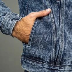 Tanuki NAWJKT3 Natural Acid Wash Type III Jacket