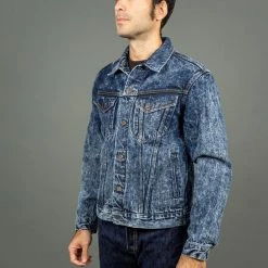 Tanuki NAWJKT3 Natural Acid Wash Type III Jacket