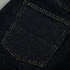 Tanuki NSMT Natural Black Sumi Overdye Tapered Jeans