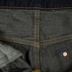 Tanuki NSMT Natural Black Sumi Overdye Tapered Jeans