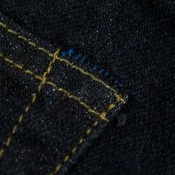 Tanuki NSMT Natural Black Sumi Overdye Tapered Jeans