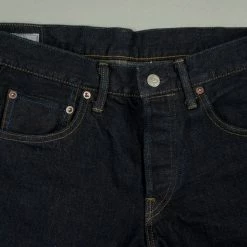 Tanuki NSMT Natural Black Sumi Overdye Tapered Jeans