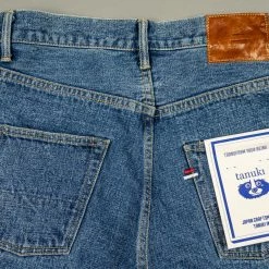 Tanuki YUSTHT Yurai Stonewash High Tapered Jeans 52 Tanuki YUSTHT Yurai Stonewash High Tapered Jeans