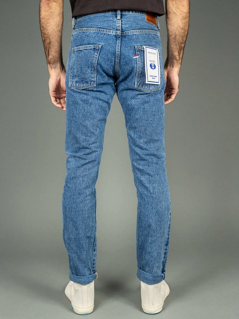 Tanuki YUSTHT Yurai Stonewash High Tapered Jeans 6 Tanuki YUSTHT Yurai Stonewash High Tapered Jeans