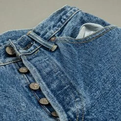 Tanuki YUSTHT Yurai Stonewash High Tapered Jeans 55 Tanuki YUSTHT Yurai Stonewash High Tapered Jeans