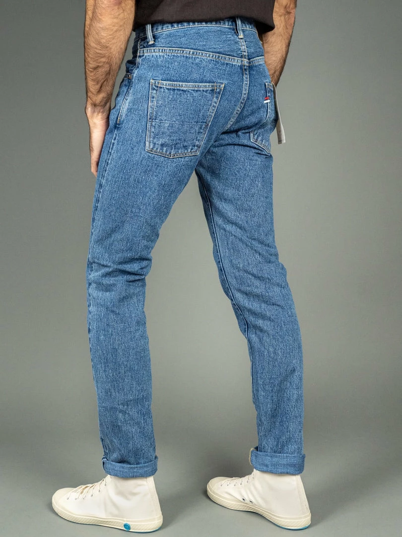Tanuki YUSTHT Yurai Stonewash High Tapered Jeans 7 Tanuki YUSTHT Yurai Stonewash High Tapered Jeans