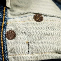 Tanuki YUSTHT Yurai Stonewash High Tapered Jeans 60 Tanuki YUSTHT Yurai Stonewash High Tapered Jeans