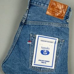 Tanuki YUSTHT Yurai Stonewash High Tapered Jeans 50 Tanuki YUSTHT Yurai Stonewash High Tapered Jeans