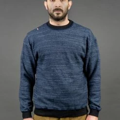 Tanuki "Kuon" Indigo Crewneck Sweatshirt