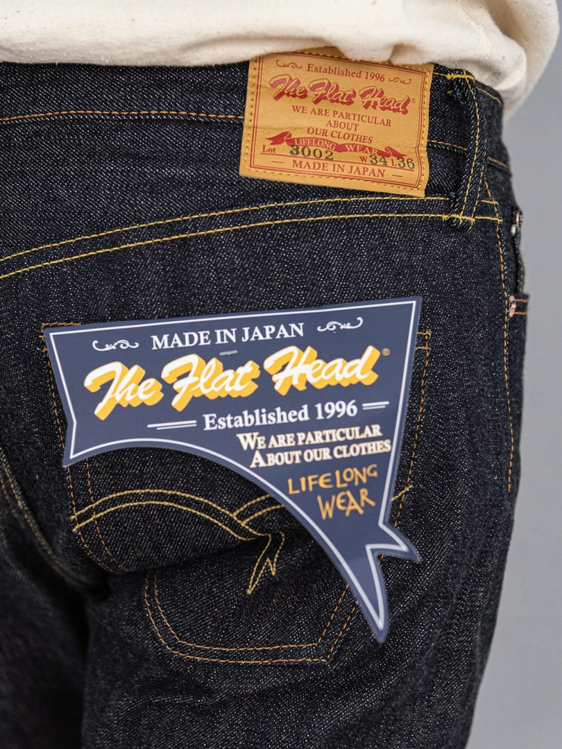 The Flat Head 3002 14.5oz Slim Tapered Jeans NEW ARRIVALS 9 The Flat Head 3002 14.5oz Slim Tapered Jeans NEW ARRIVALS