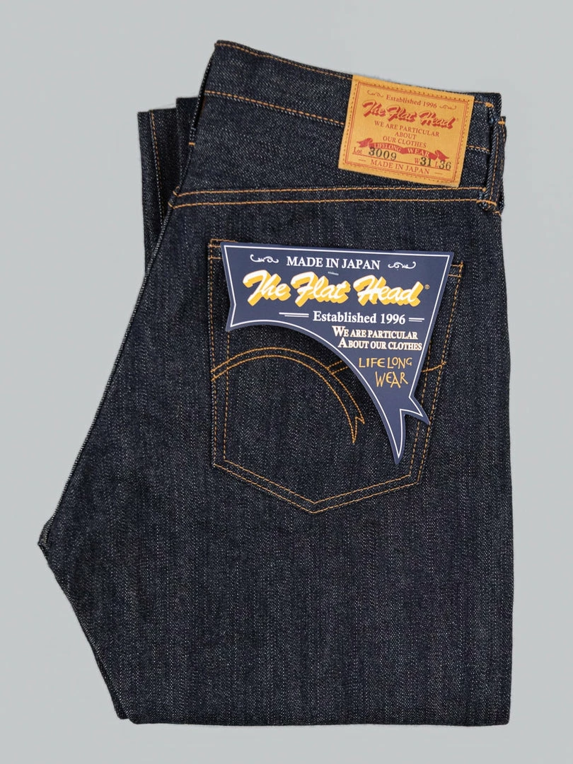 The Flat Head 3009 14.5oz Straight Tapered Jeans NEW ARRIVALS 12 The Flat Head 3009 14.5oz Straight Tapered Jeans NEW ARRIVALS