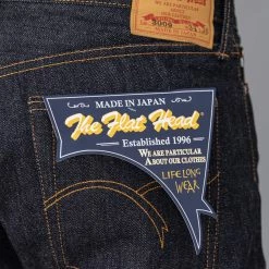 The Flat Head 3009 14.5oz Straight Tapered Jeans NEW ARRIVALS 34 The Flat Head 3009 14.5oz Straight Tapered Jeans NEW ARRIVALS