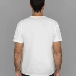The Flat Head Loopwheeled Heavyweight Plain T-Shirt White