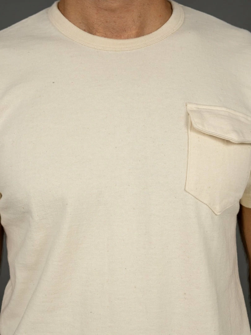 The Rite Stuff Heavyweight 9 Oz. Loopwheel Pocket T-shirt (Ecru) 6 The Rite Stuff Heavyweight 9 Oz. Loopwheel Pocket T-shirt (Ecru)