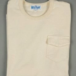 The Rite Stuff Heavyweight 9 Oz. Loopwheel Pocket T-shirt (Ecru) 28 The Rite Stuff Heavyweight 9 Oz. Loopwheel Pocket T-shirt (Ecru)