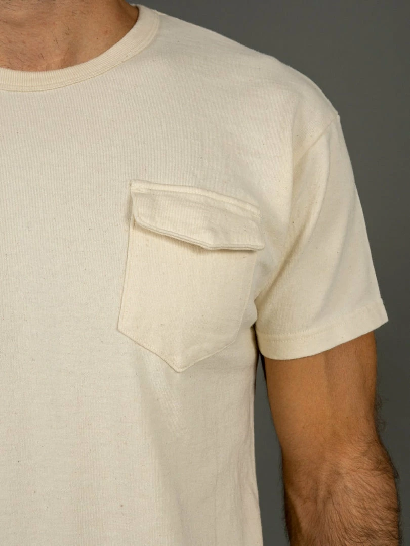 The Rite Stuff Heavyweight 9 Oz. Loopwheel Pocket T-shirt (Ecru) 7 The Rite Stuff Heavyweight 9 Oz. Loopwheel Pocket T-shirt (Ecru)