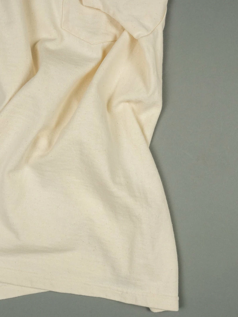 The Rite Stuff Heavyweight 9 Oz. Loopwheel Pocket T-shirt (Ecru) 8 The Rite Stuff Heavyweight 9 Oz. Loopwheel Pocket T-shirt (Ecru)