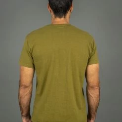 The Rite Stuff Heavyweight 9 Oz. Loopwheel Pocket T-shirt (Olive)