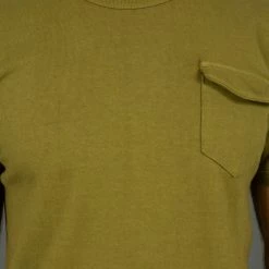 The Rite Stuff Heavyweight 9 Oz. Loopwheel Pocket T-shirt (Olive)