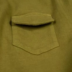 The Rite Stuff Heavyweight 9 Oz. Loopwheel Pocket T-shirt (Olive)