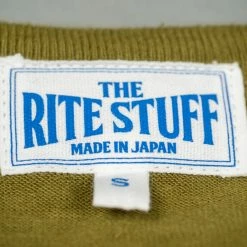 The Rite Stuff Heavyweight 9 Oz. Loopwheel Pocket T-shirt (Olive)