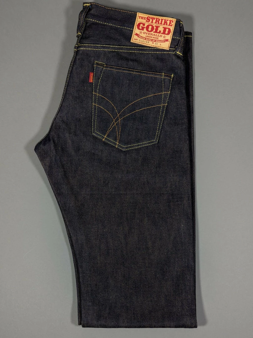 The Strike Gold 2105 Brown Weft Slim Straight Jeans 7 The Strike Gold 2105 Brown Weft Slim Straight Jeans