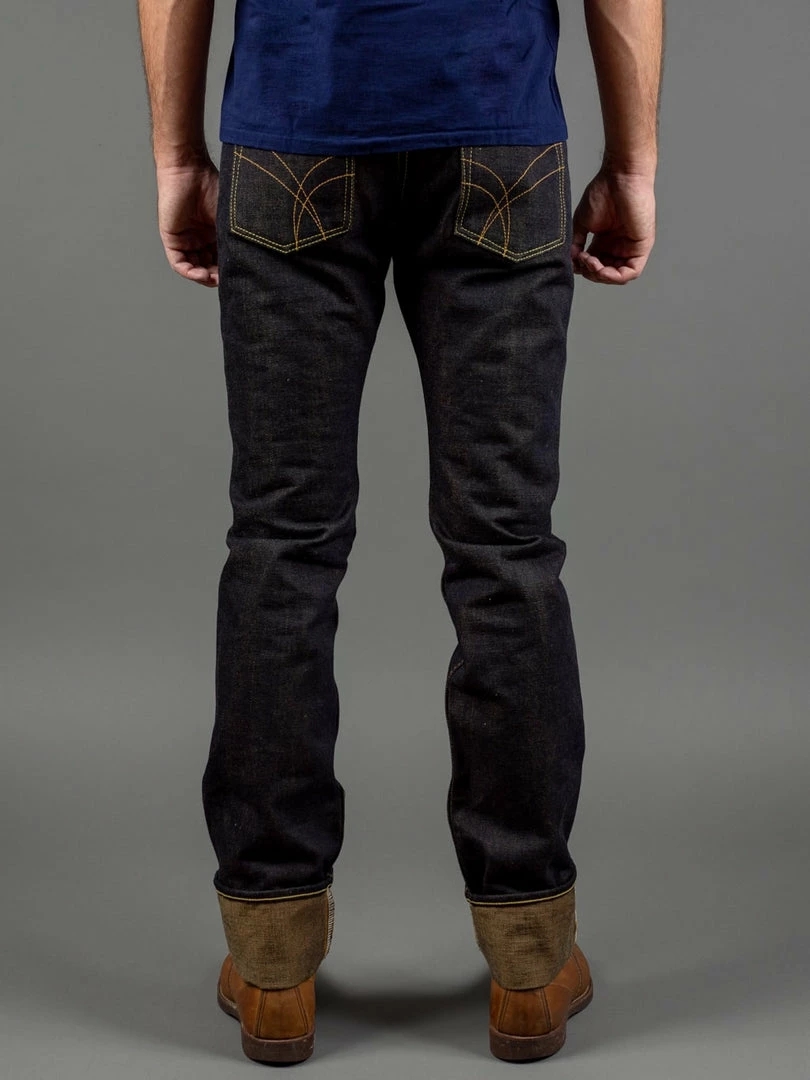 The Strike Gold 2105 Brown Weft Slim Straight Jeans 6 The Strike Gold 2105 Brown Weft Slim Straight Jeans