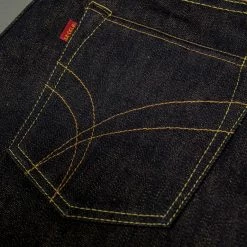 The Strike Gold 2105 Brown Weft Slim Straight Jeans 38 The Strike Gold 2105 Brown Weft Slim Straight Jeans
