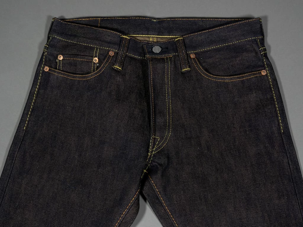 The Strike Gold 2105 Brown Weft Slim Straight Jeans 8 The Strike Gold 2105 Brown Weft Slim Straight Jeans