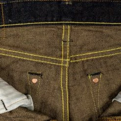 The Strike Gold 2105 Brown Weft Slim Straight Jeans 37 The Strike Gold 2105 Brown Weft Slim Straight Jeans