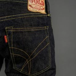 The Strike Gold 2109 Brown Weft Slim Tapered Jeans
