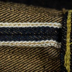 The Strike Gold 2109 Brown Weft Slim Tapered Jeans