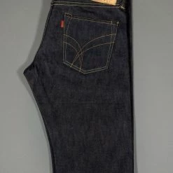 The Strike Gold 2109 Brown Weft Slim Tapered Jeans