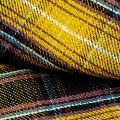 The Strike Gold Check Work Flannel Shirt Yellow