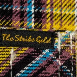 The Strike Gold Check Work Flannel Shirt Yellow