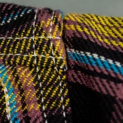 The Strike Gold Check Work Flannel Shirt Yellow