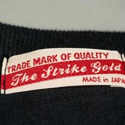 The Strike Gold Loopwheeled T-Shirt Black