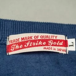 The Strike Gold Loopwheeled T-Shirt Navy