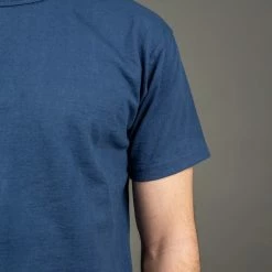 The Strike Gold Loopwheeled T-Shirt Navy